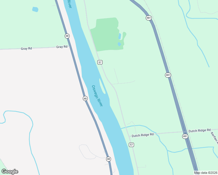 map of restaurants, bars, coffee shops, grocery stores, and more near 3923 County Route 57 in Oswego