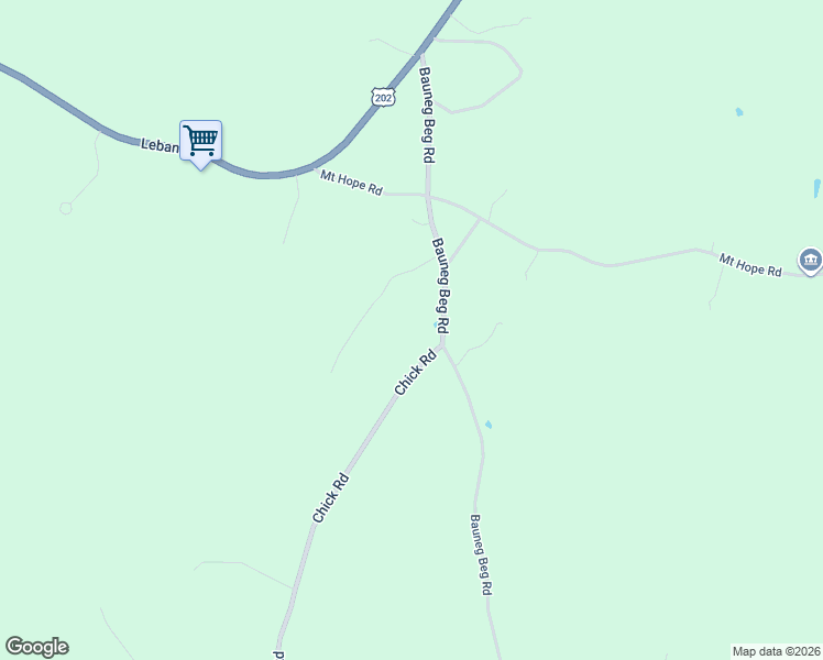 map of restaurants, bars, coffee shops, grocery stores, and more near 1A Chick Road in Sanford