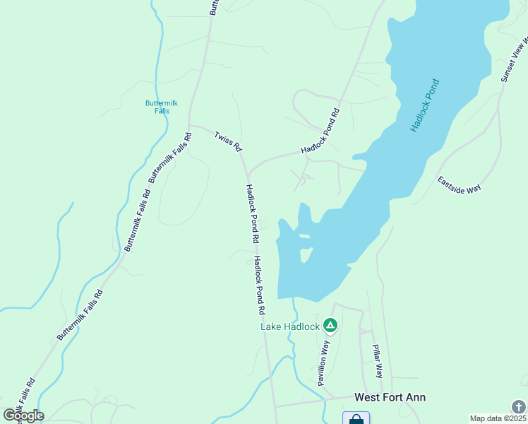 map of restaurants, bars, coffee shops, grocery stores, and more near 212 Hadlock Pond Road in Fort Ann