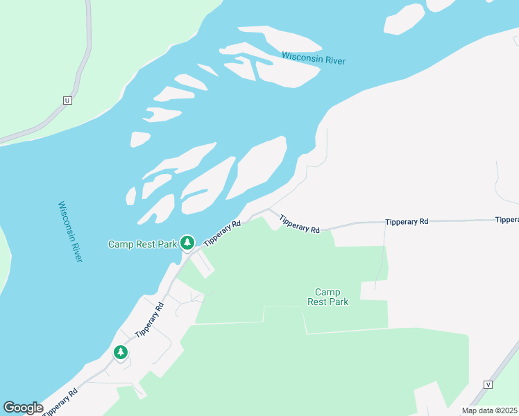 map of restaurants, bars, coffee shops, grocery stores, and more near N3888 Tipperary Road in Poynette
