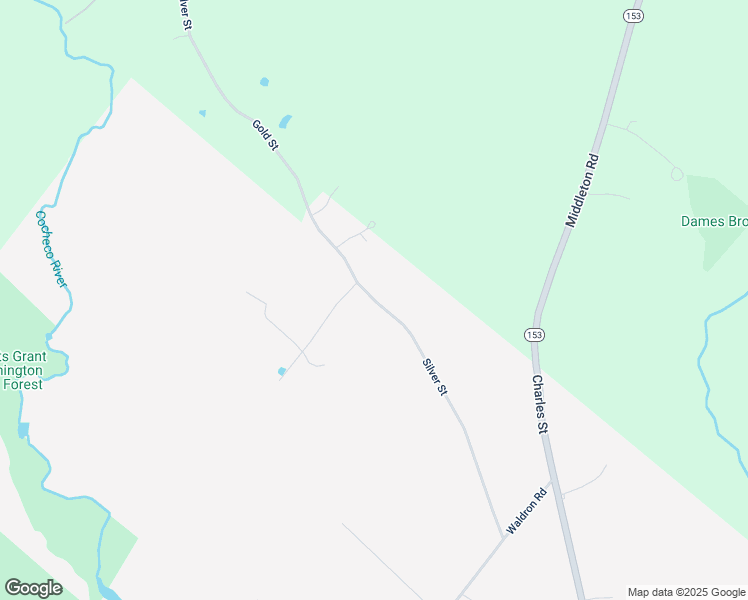 map of restaurants, bars, coffee shops, grocery stores, and more near 12 Silver Street in Farmington