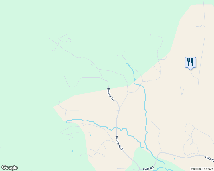 map of restaurants, bars, coffee shops, grocery stores, and more near 257 Bowler Lane in Oakland