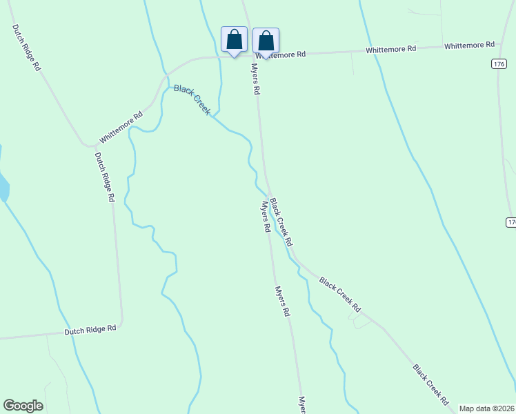 map of restaurants, bars, coffee shops, grocery stores, and more near 287 Myers Road in Oswego