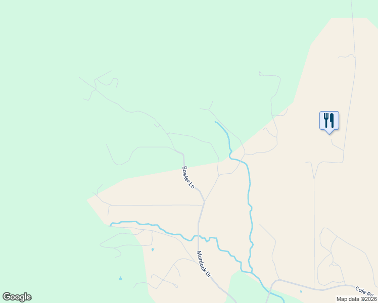 map of restaurants, bars, coffee shops, grocery stores, and more near 257 Bowler Lane in Oakland