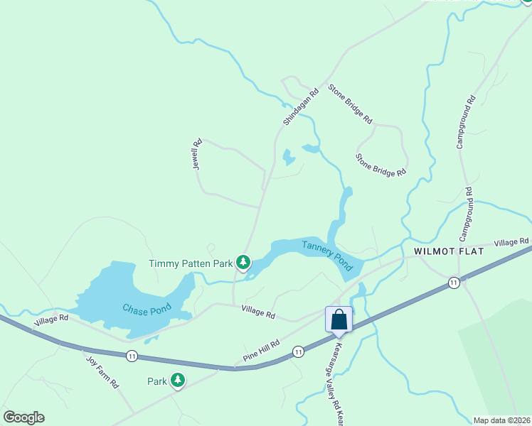 map of restaurants, bars, coffee shops, grocery stores, and more near 28 Jewell Road in Wilmot