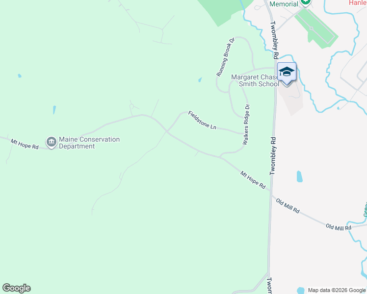 map of restaurants, bars, coffee shops, grocery stores, and more near 4 Durgin Lane in Sanford