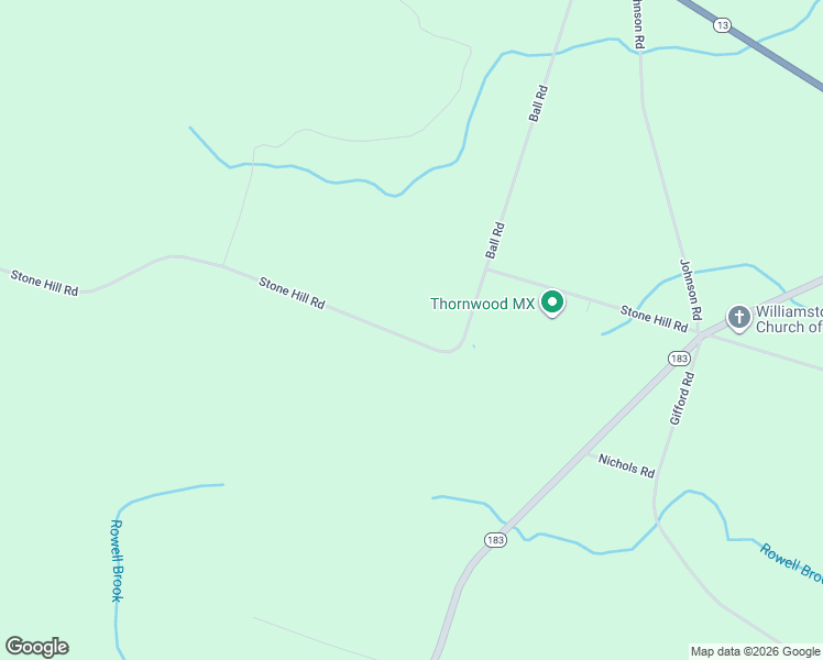 map of restaurants, bars, coffee shops, grocery stores, and more near 1011 Stone Hill Road in Williamstown