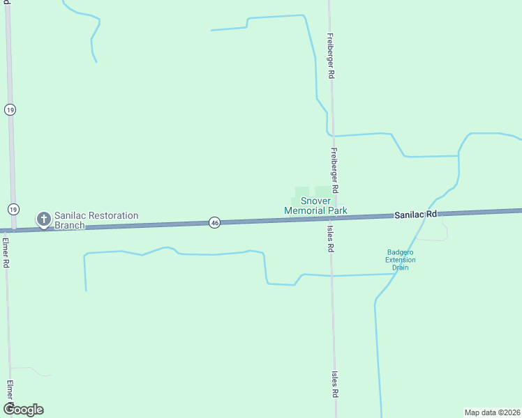 map of restaurants, bars, coffee shops, grocery stores, and more near 2000-2474 Sanilac Road in Sandusky