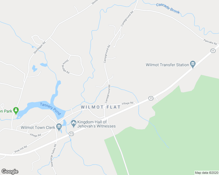 map of restaurants, bars, coffee shops, grocery stores, and more near 44 Campground Road in Wilmot