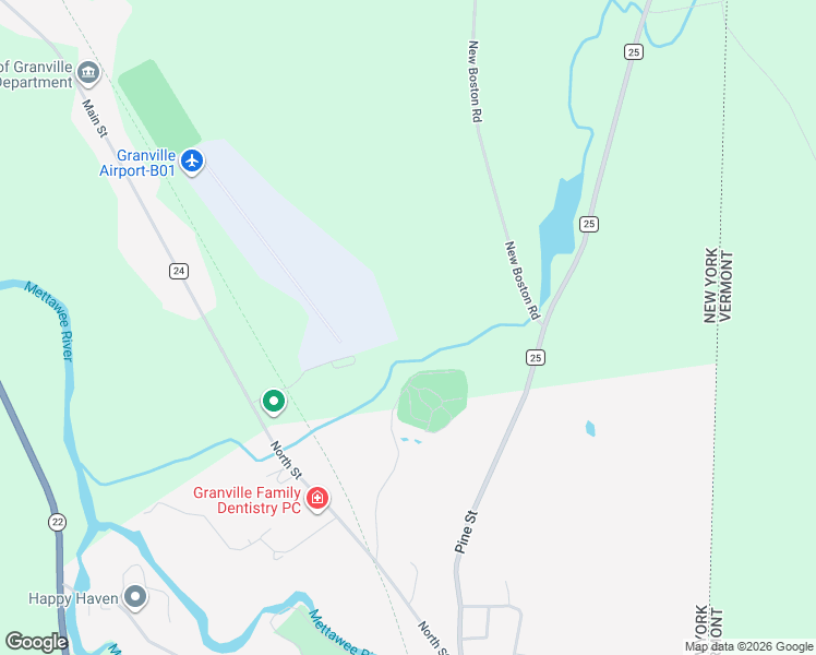 map of restaurants, bars, coffee shops, grocery stores, and more near in Middle Granville