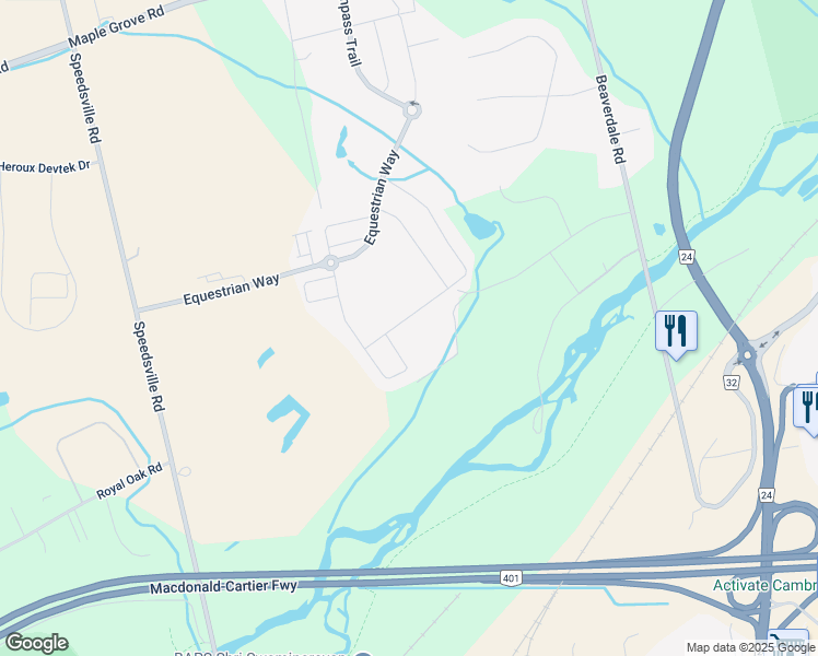 map of restaurants, bars, coffee shops, grocery stores, and more near 143 Ridge Road in Cambridge