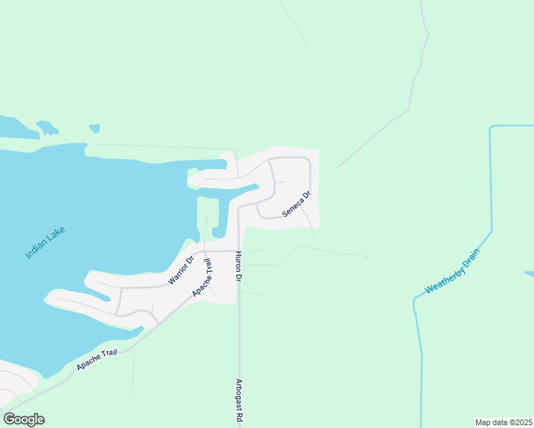 map of restaurants, bars, coffee shops, grocery stores, and more near 17113 Winona Lane in Howard City