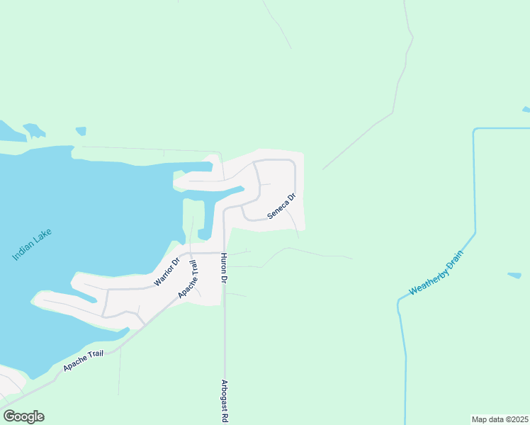 map of restaurants, bars, coffee shops, grocery stores, and more near 17113 Winona Lane in Howard City
