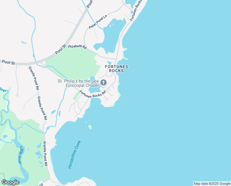 map of restaurants, bars, coffee shops, grocery stores, and more near 1 Neptune Lane in Biddeford