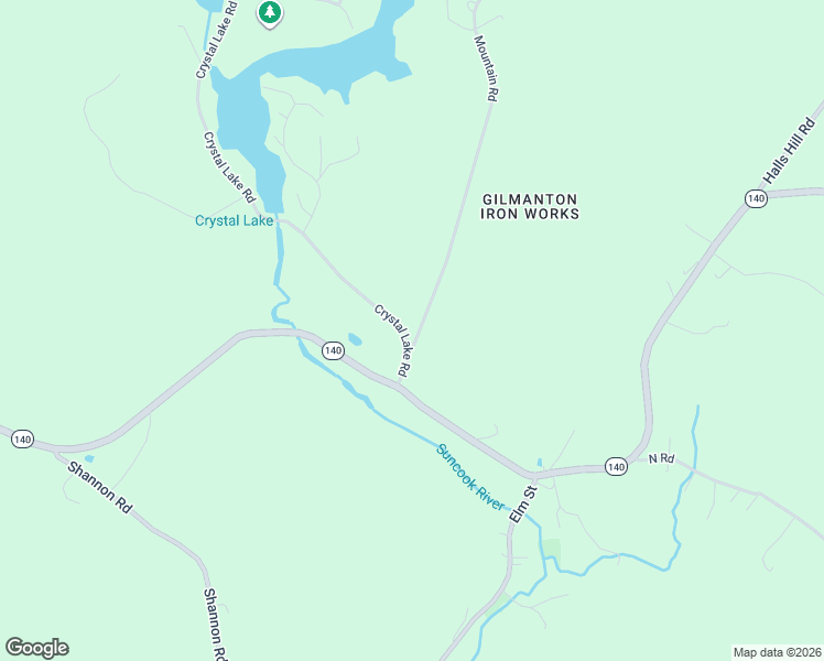 map of restaurants, bars, coffee shops, grocery stores, and more near 9 Mountain Road in Gilmanton