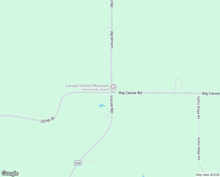 map of restaurants, bars, coffee shops, grocery stores, and more near 3366-3398 Locust Road in Decorah