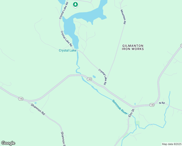 map of restaurants, bars, coffee shops, grocery stores, and more near 1713 New Hampshire 140 in Gilmanton