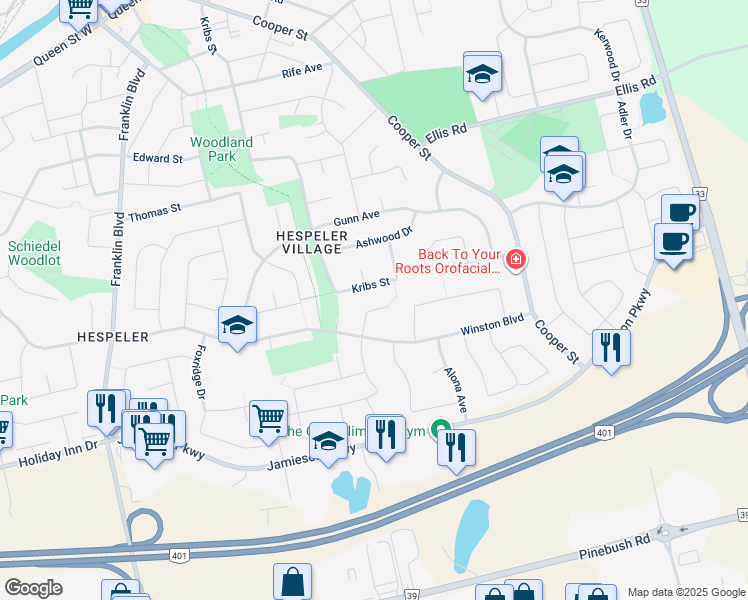 map of restaurants, bars, coffee shops, grocery stores, and more near 10 Stock Court in Cambridge
