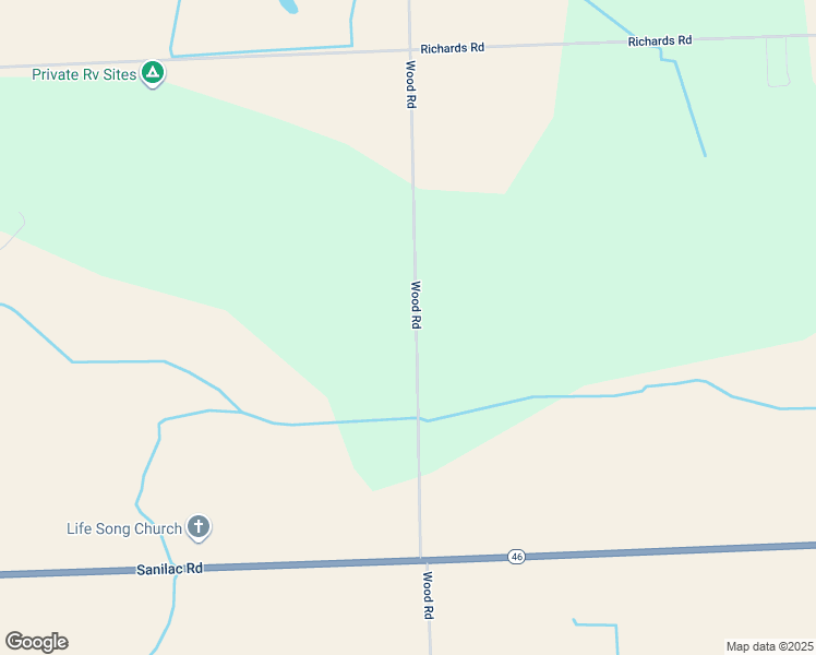 map of restaurants, bars, coffee shops, grocery stores, and more near 245 Wood Road in Snover