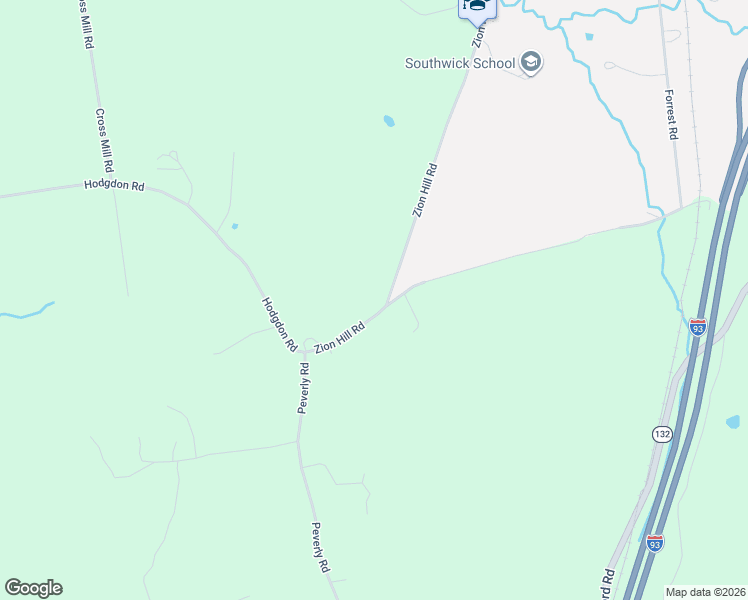 map of restaurants, bars, coffee shops, grocery stores, and more near 180 Zion Hill Road in Northfield