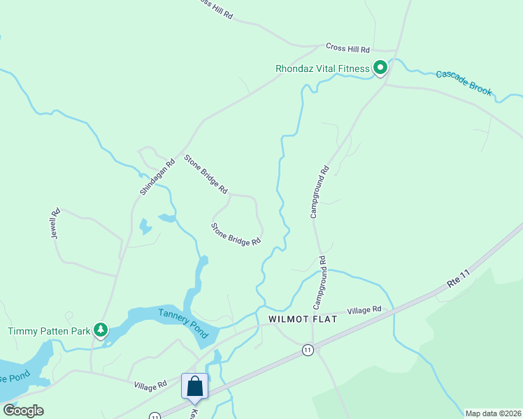map of restaurants, bars, coffee shops, grocery stores, and more near 130 Stone Bridge Road in Wilmot