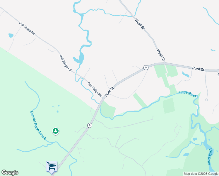 map of restaurants, bars, coffee shops, grocery stores, and more near 918 Pool Street in Biddeford