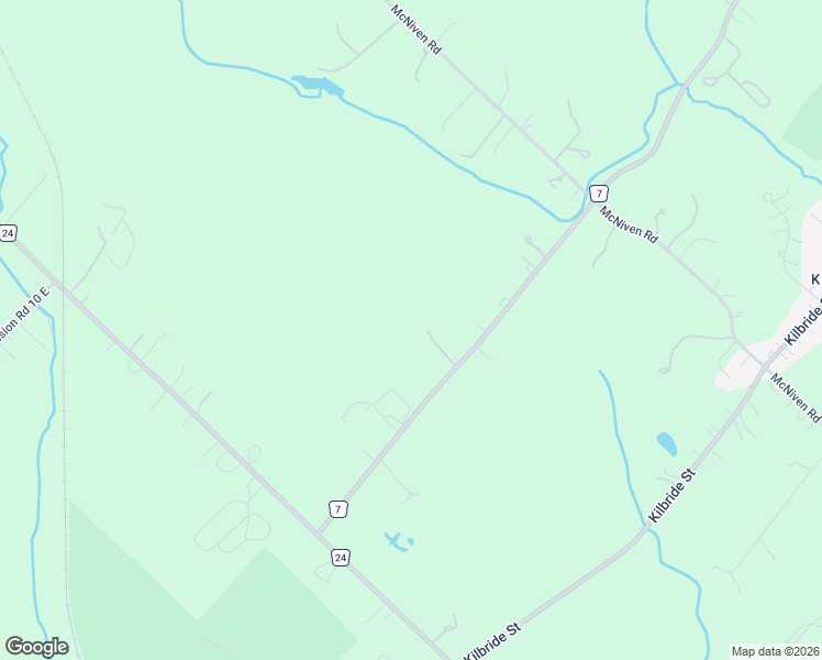 map of restaurants, bars, coffee shops, grocery stores, and more near 975-1245 Derry Road in Burlington