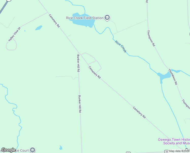 map of restaurants, bars, coffee shops, grocery stores, and more near 205 Cemetery Road in Oswego