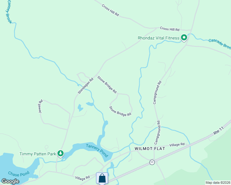 map of restaurants, bars, coffee shops, grocery stores, and more near Stone Bridge Rd in Wilmot