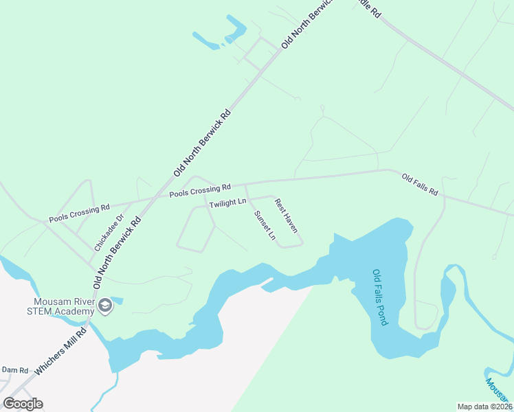 map of restaurants, bars, coffee shops, grocery stores, and more near 23 Rest Haven Circle in Alfred