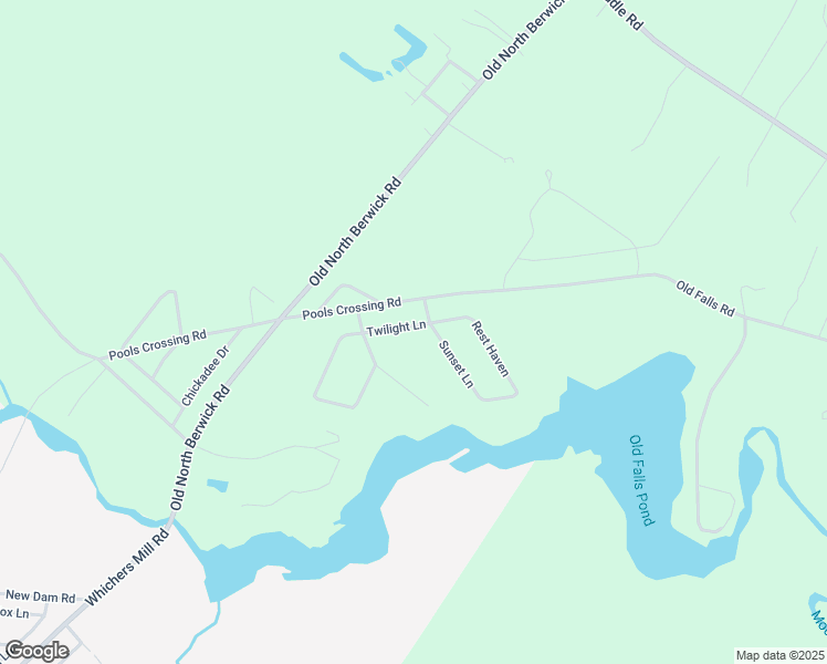 map of restaurants, bars, coffee shops, grocery stores, and more near 33 Twilight Lane in Alfred