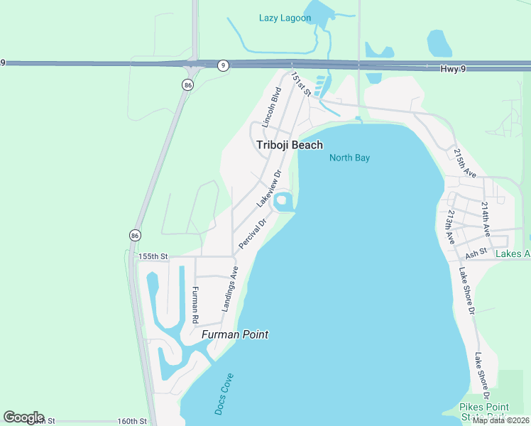 map of restaurants, bars, coffee shops, grocery stores, and more near 15427 Percival Drive in Spirit Lake