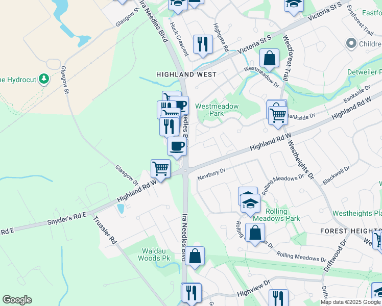 220 Ira Needles Boulevard, Kitchener ON Walk Score