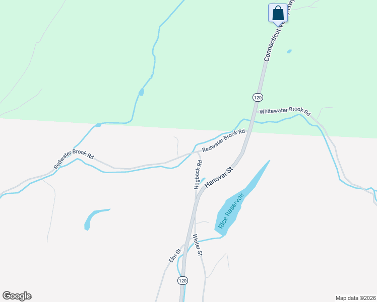 map of restaurants, bars, coffee shops, grocery stores, and more near 602 Redwater Brook Road in Claremont