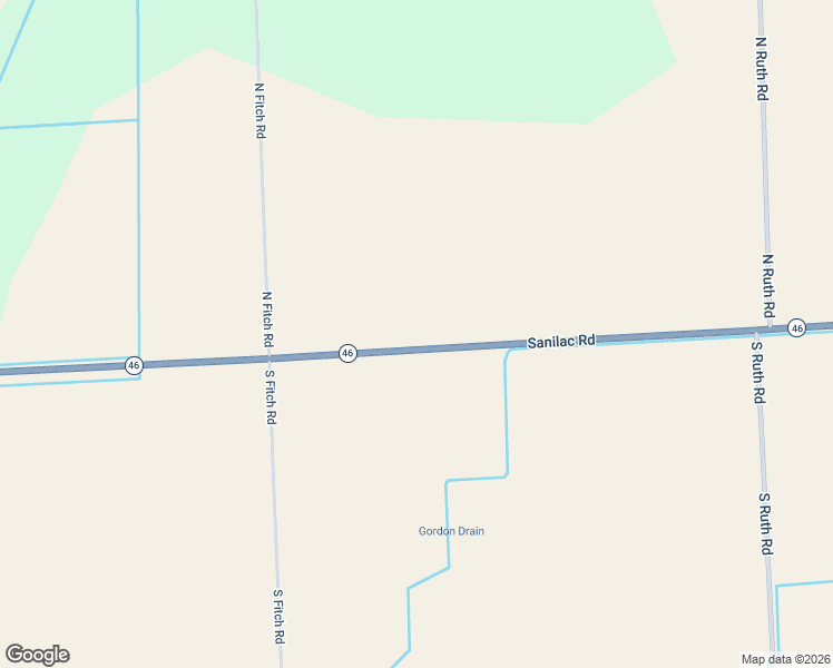 map of restaurants, bars, coffee shops, grocery stores, and more near 2125 Sanilac Road in Carsonville