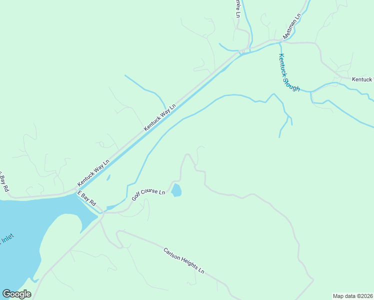 map of restaurants, bars, coffee shops, grocery stores, and more near 94505 Golf Course Lane in North Bend