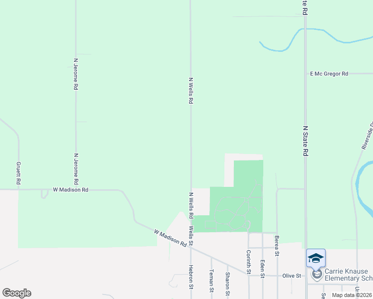 map of restaurants, bars, coffee shops, grocery stores, and more near 9101 North Wells Road in St. Louis