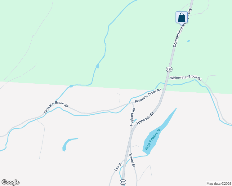 map of restaurants, bars, coffee shops, grocery stores, and more near 602 Redwater Brook Road in Claremont