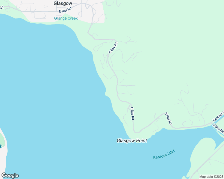 map of restaurants, bars, coffee shops, grocery stores, and more near 66528 East Bay Road in North Bend