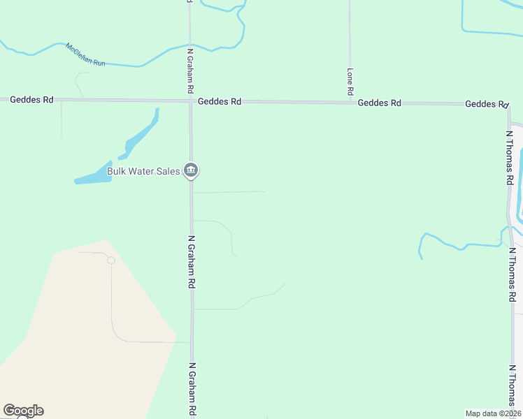 map of restaurants, bars, coffee shops, grocery stores, and more near 1128 North Graham Road in Saginaw