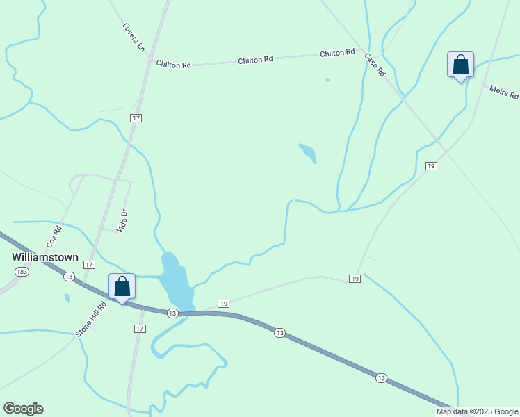 map of restaurants, bars, coffee shops, grocery stores, and more near in Williamstown
