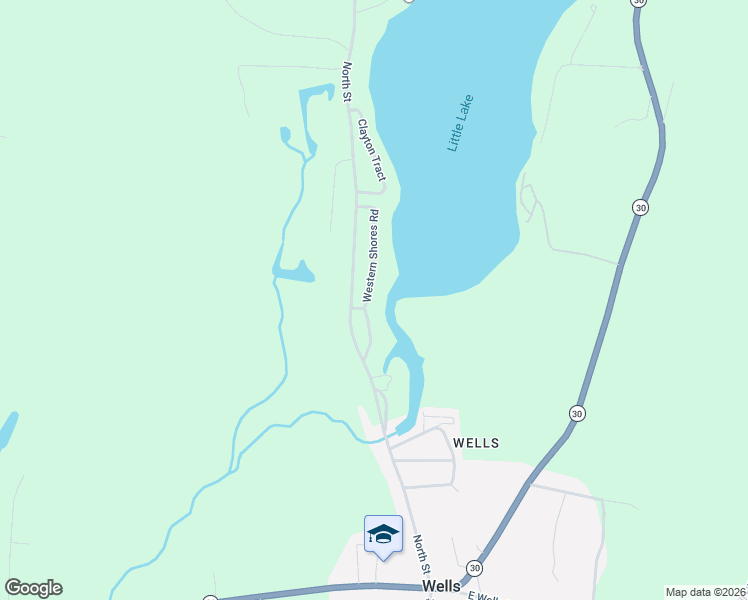 map of restaurants, bars, coffee shops, grocery stores, and more near 678 North Street in Wells