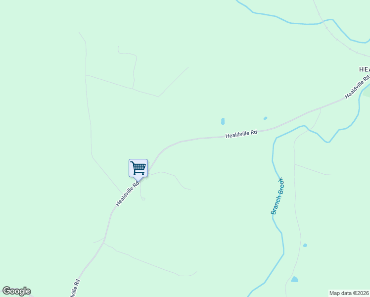 map of restaurants, bars, coffee shops, grocery stores, and more near 1595 Healdville Road in Mount Holly