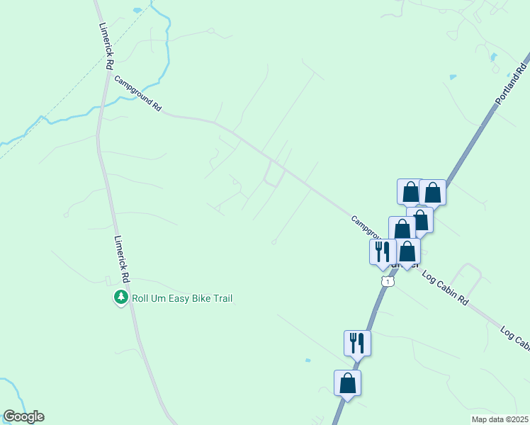 map of restaurants, bars, coffee shops, grocery stores, and more near 10 Shady Lane in Arundel