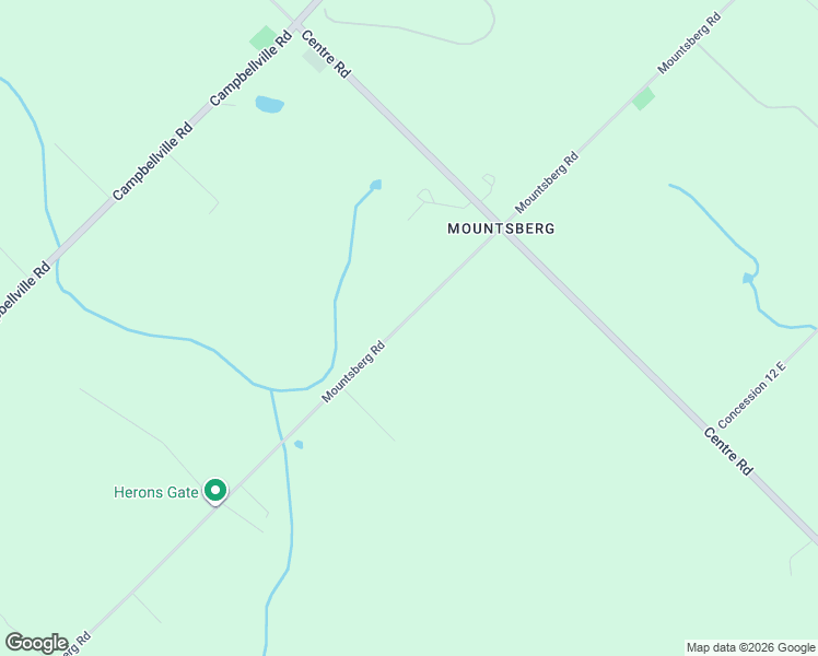 map of restaurants, bars, coffee shops, grocery stores, and more near 204 Mountsberg Road in Hamilton
