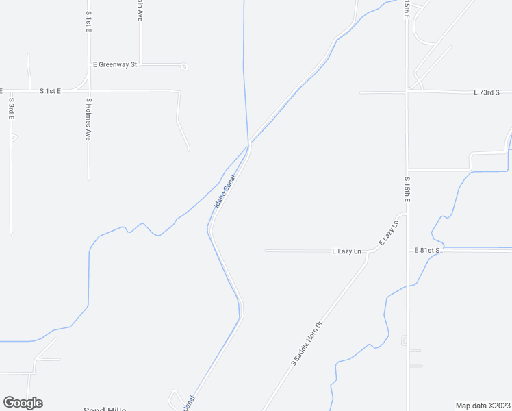 map of restaurants, bars, coffee shops, grocery stores, and more near 7406 North 15th East in Idaho Falls