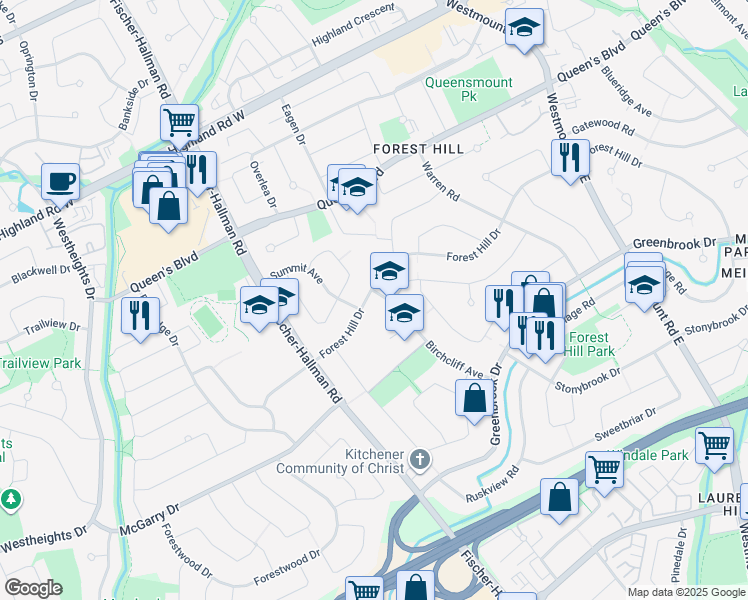 5 Birchcliff Avenue, Kitchener ON Walk Score