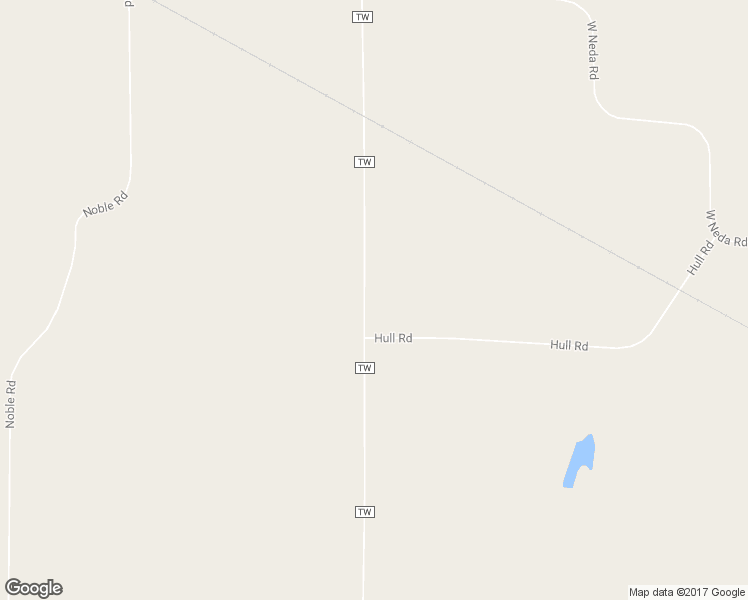 map of restaurants, bars, coffee shops, grocery stores, and more near N6436 County Road TW in Horicon