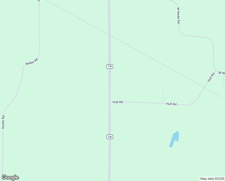 map of restaurants, bars, coffee shops, grocery stores, and more near N6436 County Road TW in Horicon