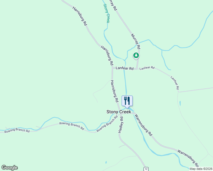 map of restaurants, bars, coffee shops, grocery stores, and more near 6 Swears Road in Stony Creek